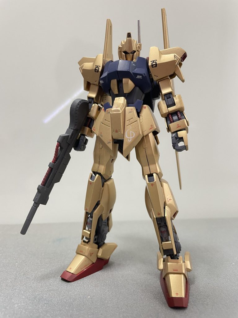 デカール、半艶トップコートをして完成。完成しても反省点は残りますがメタリック塗装が出来たのがとても良い経験が出来ました。