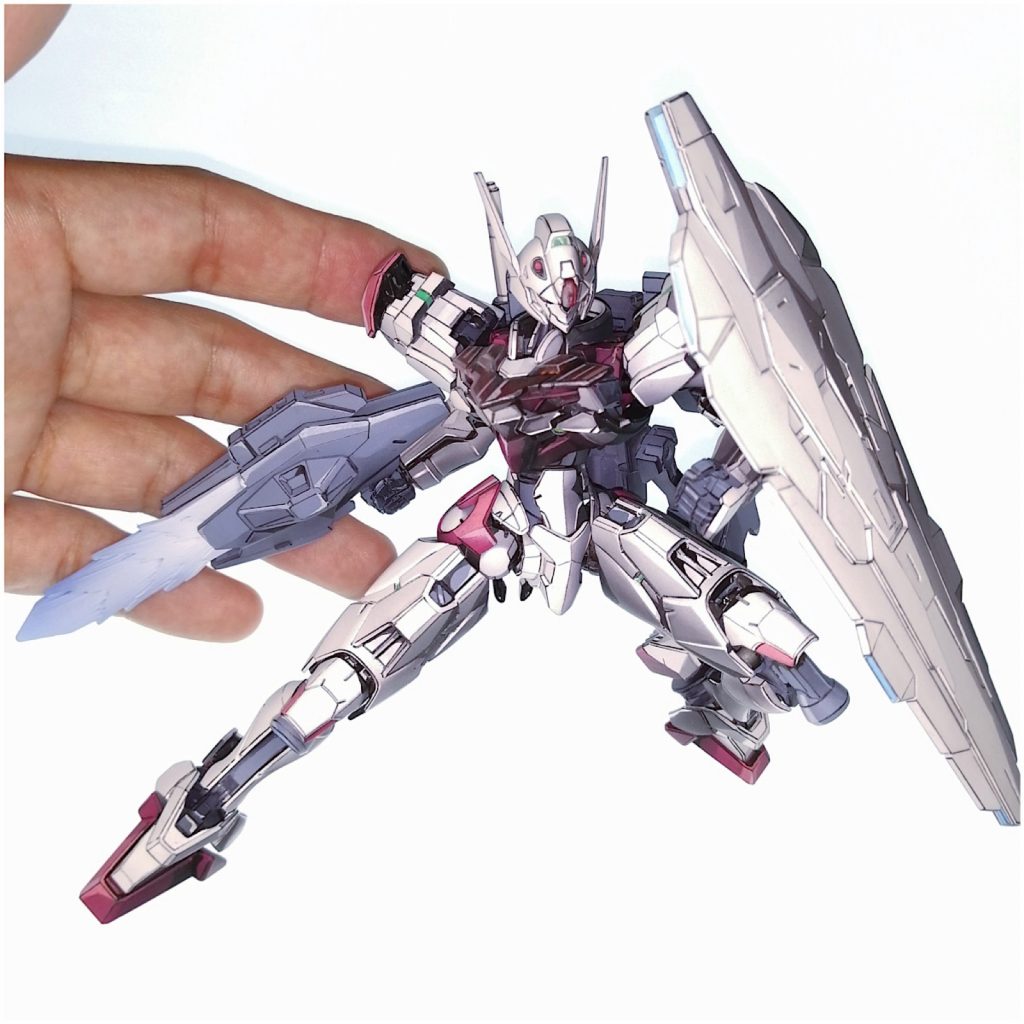 定番のイラストじゃないよカットで。それにしても、イラスト風模型とするには、なかなか手間のかかるキットでした。