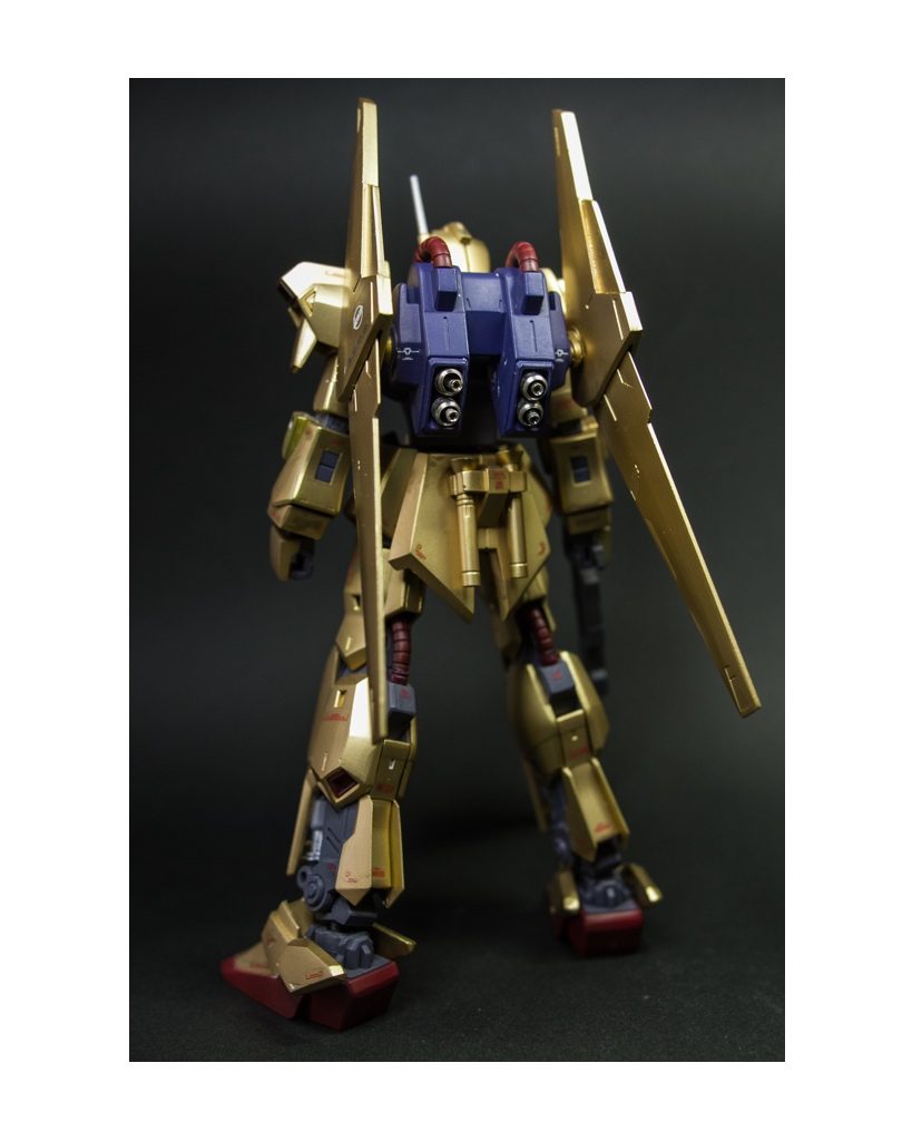 背後からバーニアを変更してみました。