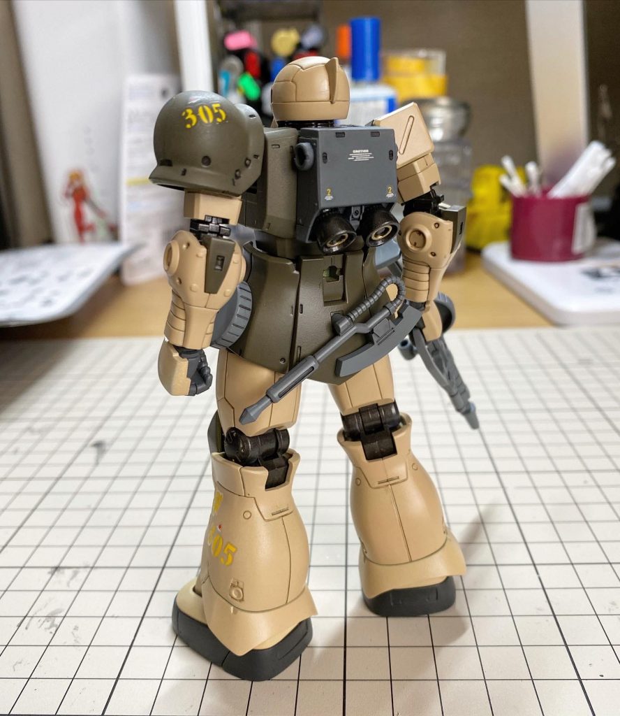 1/144 ザクI(オリジン版)–4枚目/制作者：ますす