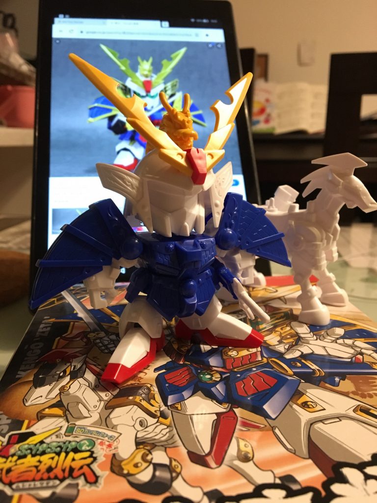 素組。この時点でも十分にカッコいいです。見ていただいた方、ありがとうございました♪( ´▽｀)