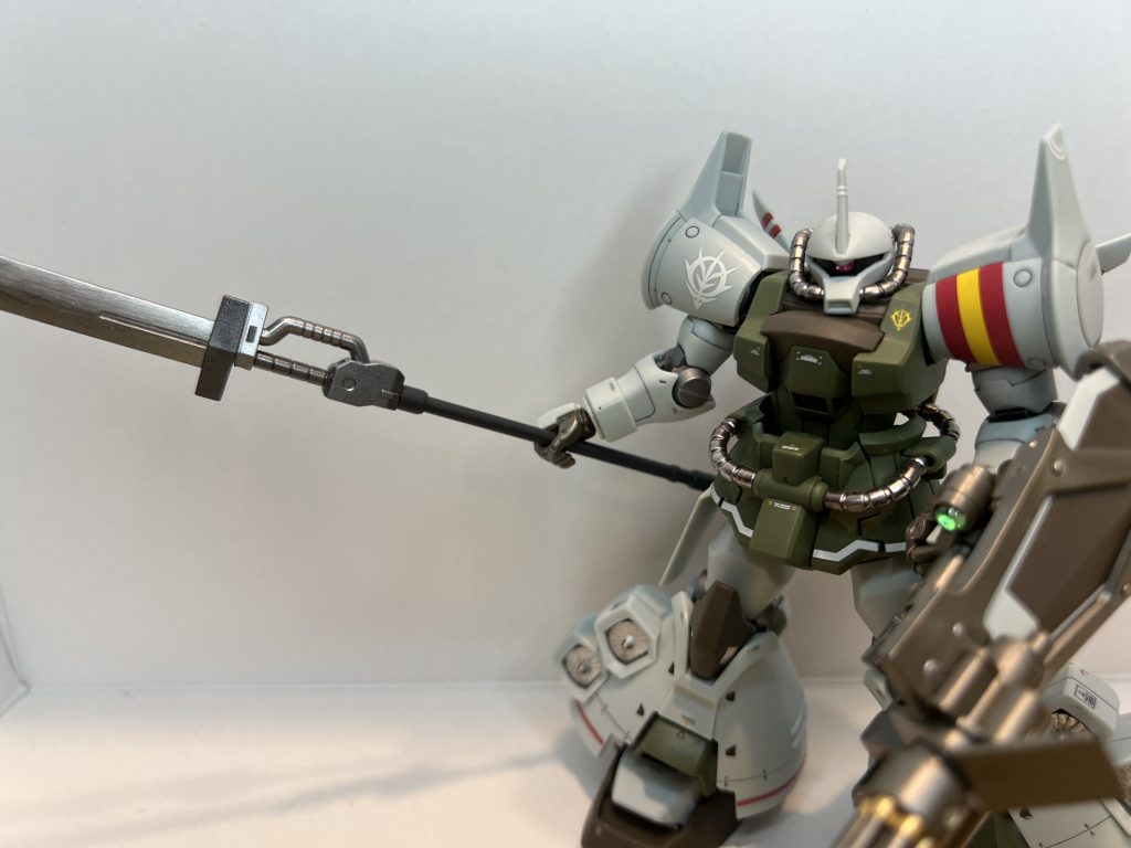 フライトタイプなら近接格闘は長モノだろうと思い、ナギナタタイプに変更。