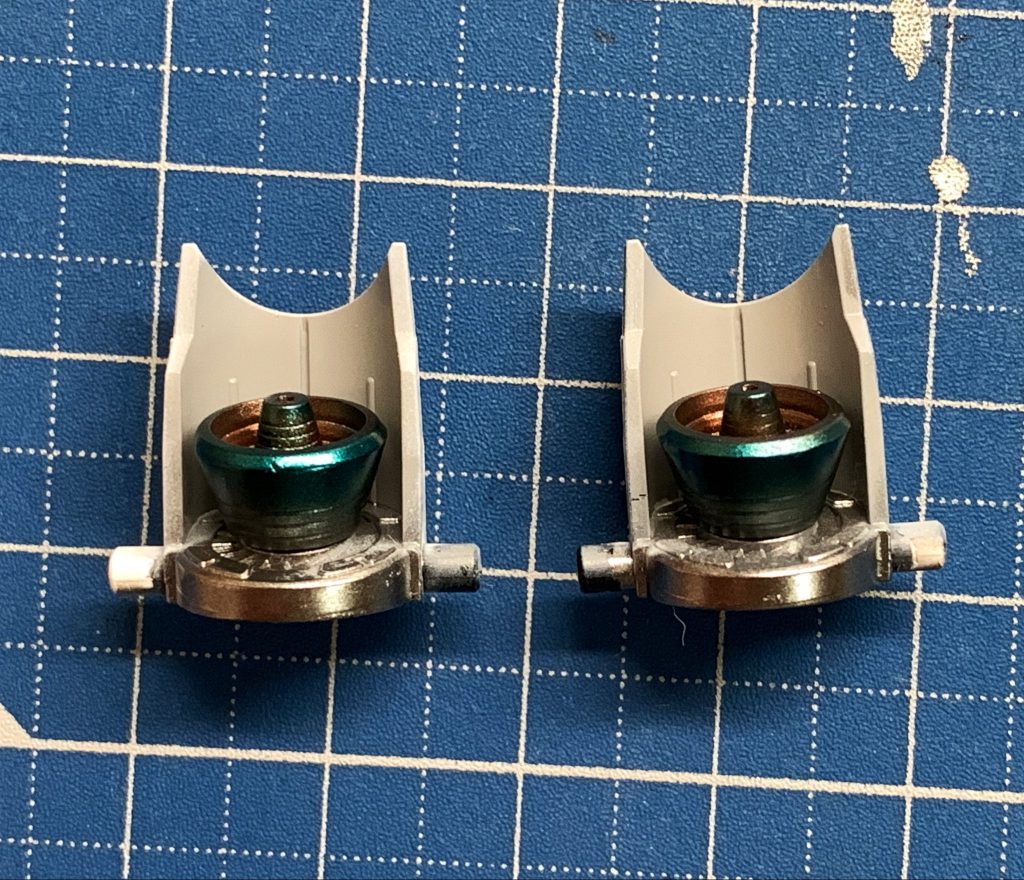 あまり上手くいってないですがバーニア焼け