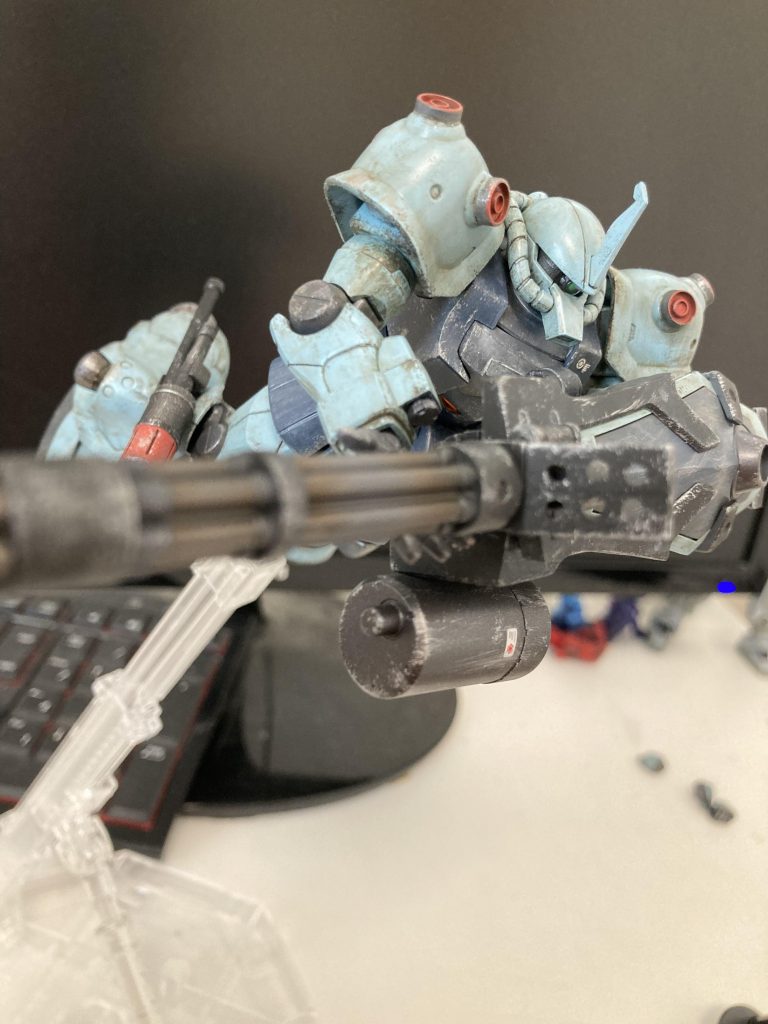 はっずい脳内設定でした。今回の制作テーマは改造とウェザリングでした。初めてウェザリングをしてみましたが、いかがでしょうか?楽しすぎて汚し過ぎてしまいました。何事も程々にしないといけませんね。