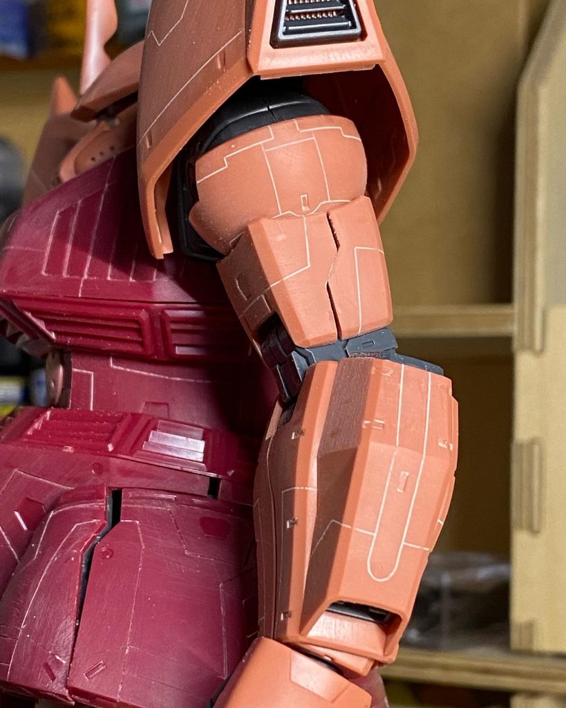 MGシャア専用ゲルググ–4枚目/制作者：k.u