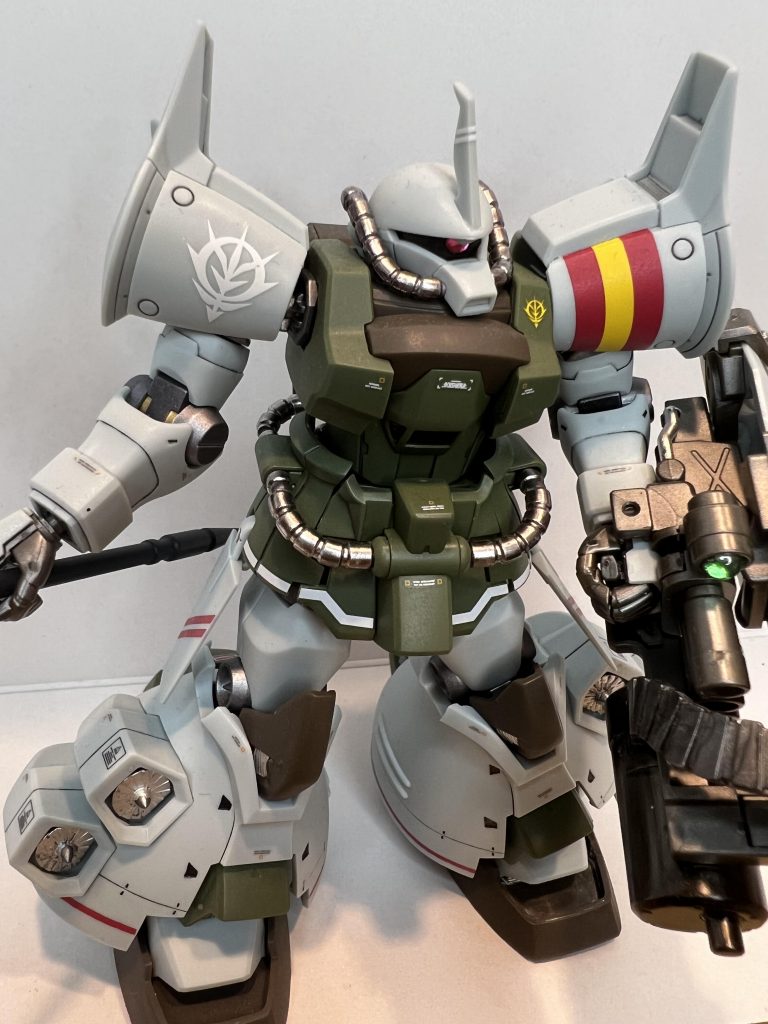 HG 1/144 ガンダムベース限定 グフ・フライトタイプ(21stCENTURY REAL TYPE Ver.)–5枚目/制作者：YKKN