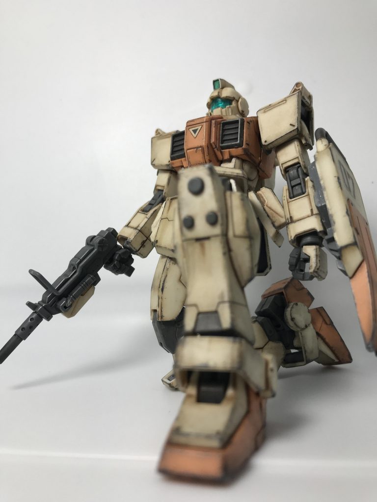 陸戦型ジム（成形色仕上げ）–2枚目/制作者：モリノークマサーン