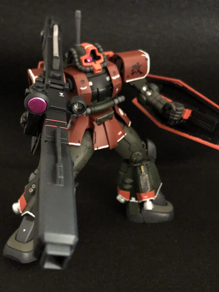 ビームバズーカの合わせ目が難所💦