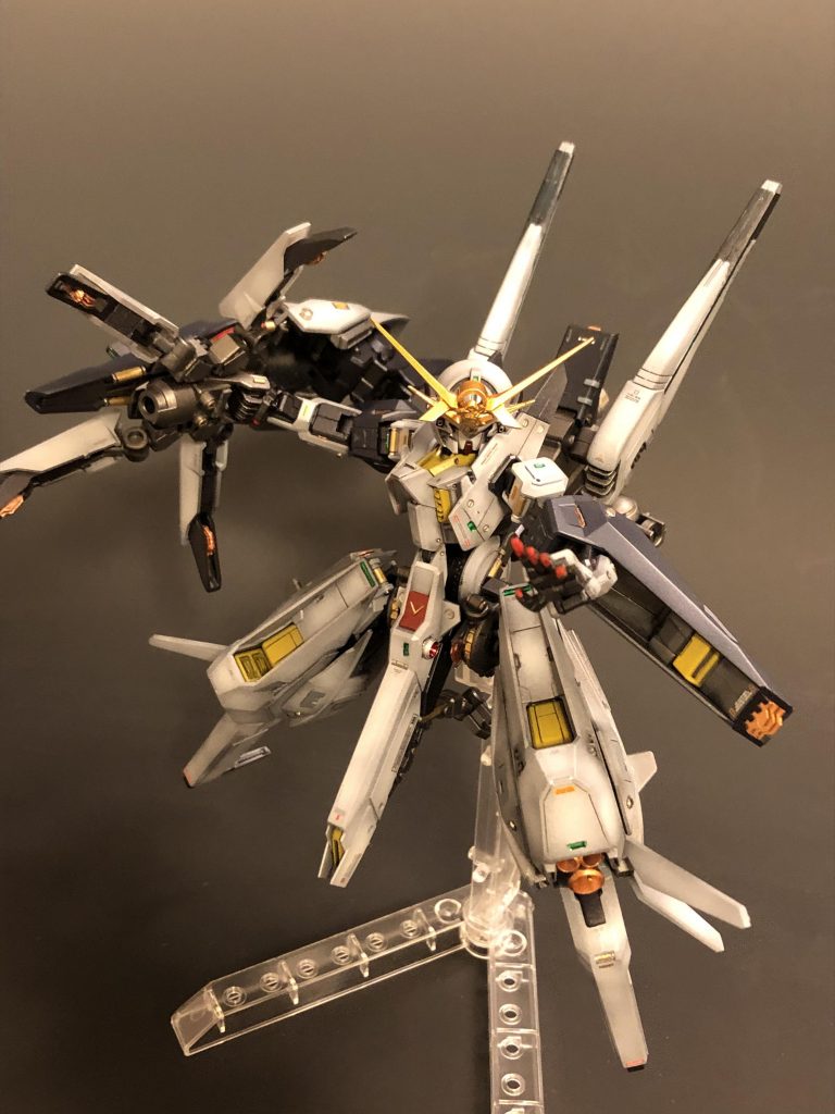 CSBで近接格闘も。クローは可動を優先した為ちょっとポロリしやすくなってしまいました…