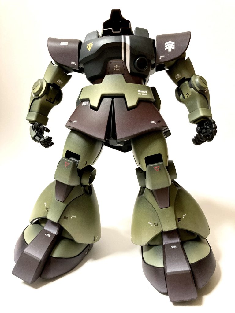 修正後。写真だとライティングや露出の関係もありモジュレーション塗装が分かりにくいかも知れませんが、良い経験になりました。最後までご覧いただきありがとうございました✨