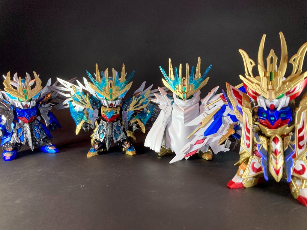 今回で曹操ウイングガンダムは4体目の制作となりました。以上、閲覧頂きありがとうございました。