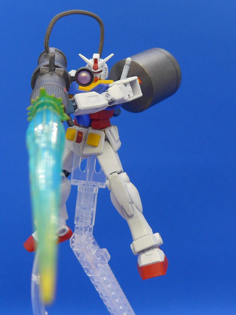 試射、なかなかの威力です。エフェクトパーツ使い慣れていませんが、こんな感じでしょうか。