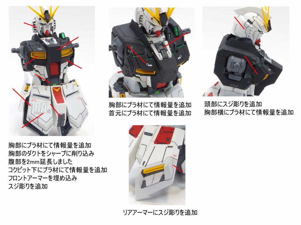 MG νガンダム　ver.ka–2枚目/制作者：gunplacraft