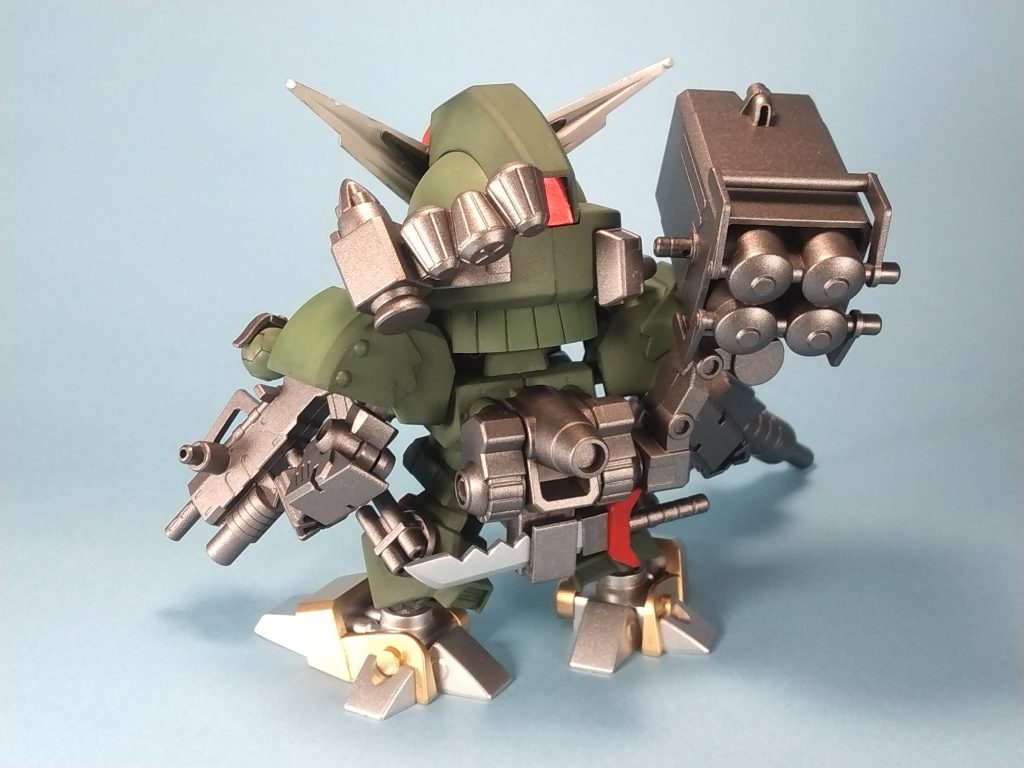 缶スプレーと水性ホビーカラーを併用しての全塗装です。5周年記念コンテストにギリギリ間に合ったので、エントリーさせて頂きます。