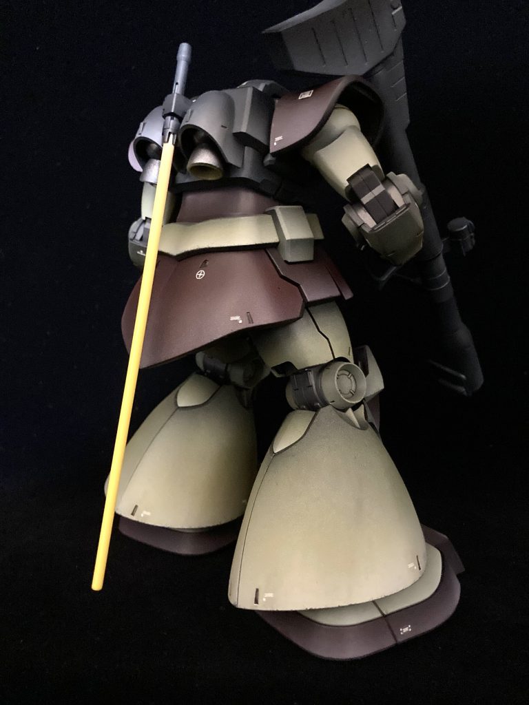 バックショット2。ちょっと斜めから。