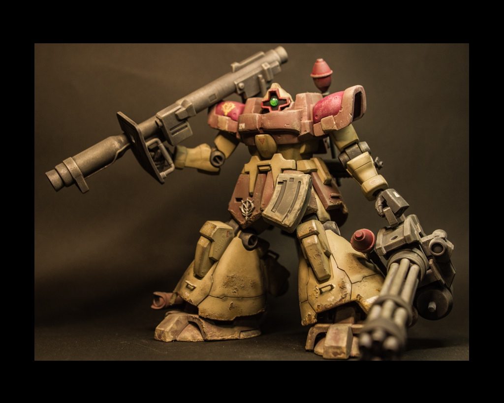 ドムトローペン(ジオン残党軍、サンド仕様)–2枚目/制作者:dai オジサンモデラー
