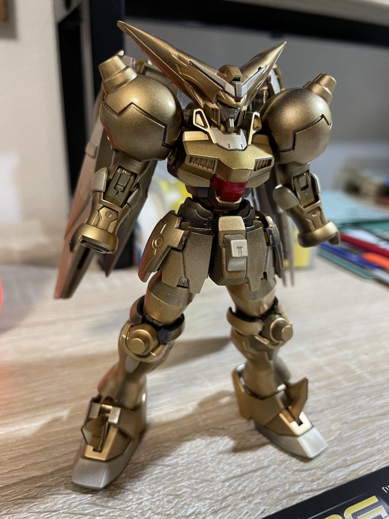 改造前のHGマスターガンダム