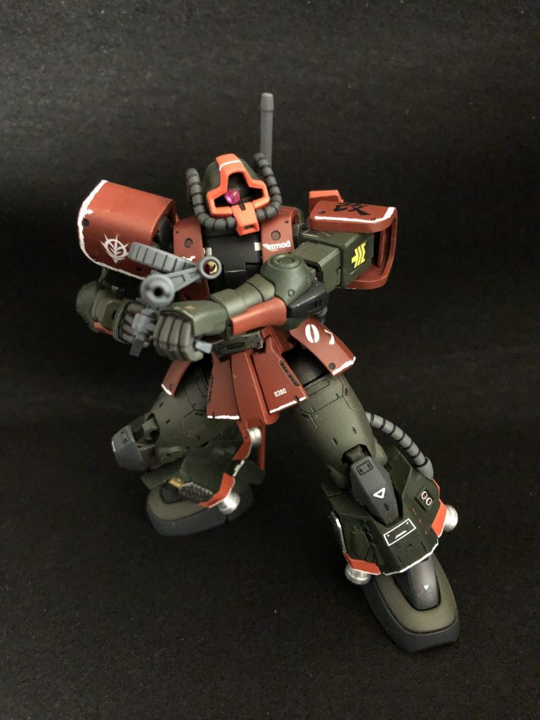 ザク2.0のパッケージ再現