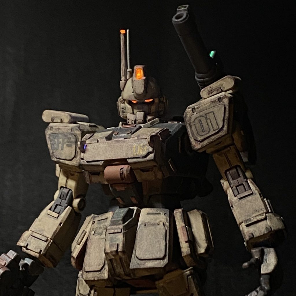 Hg ez8ショルダーキャノン装備型｜整備兵Aさんのガンプラ作品｜GUNSTA（ガンスタ）