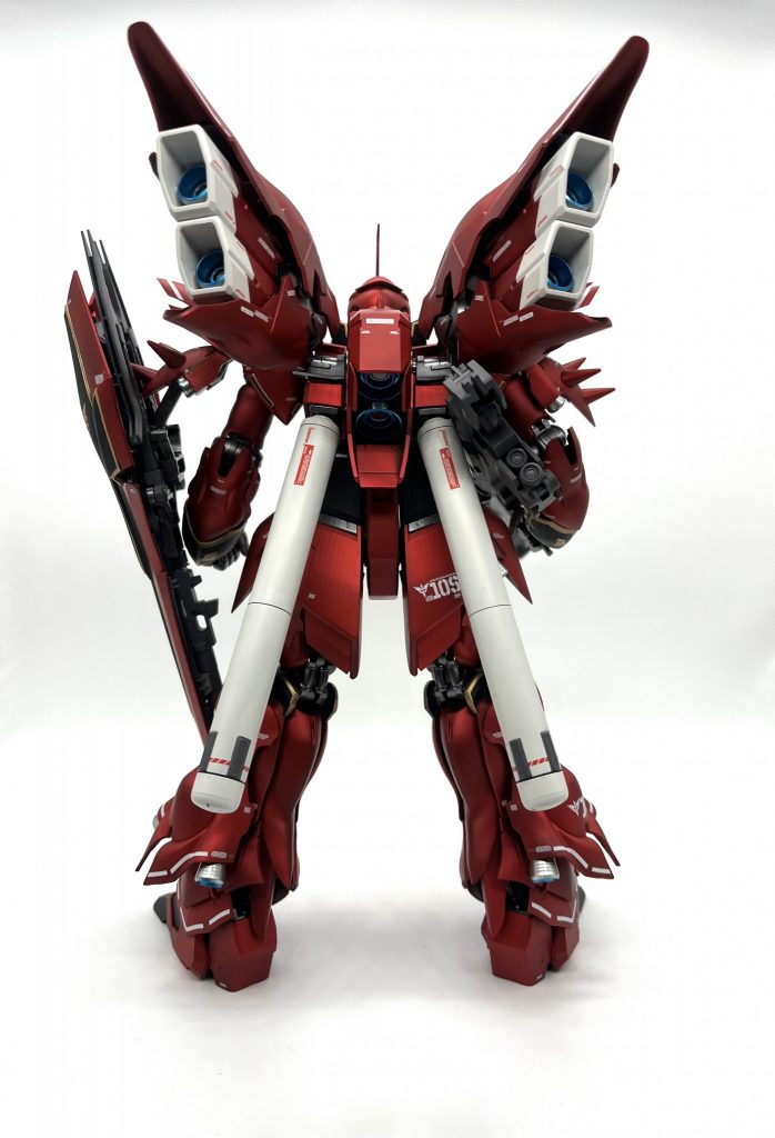 写真ではわかりにくいですが、プロペラントタンクが曲がっています。洗浄後の乾燥機の熱で変形したと思われます。悲しい