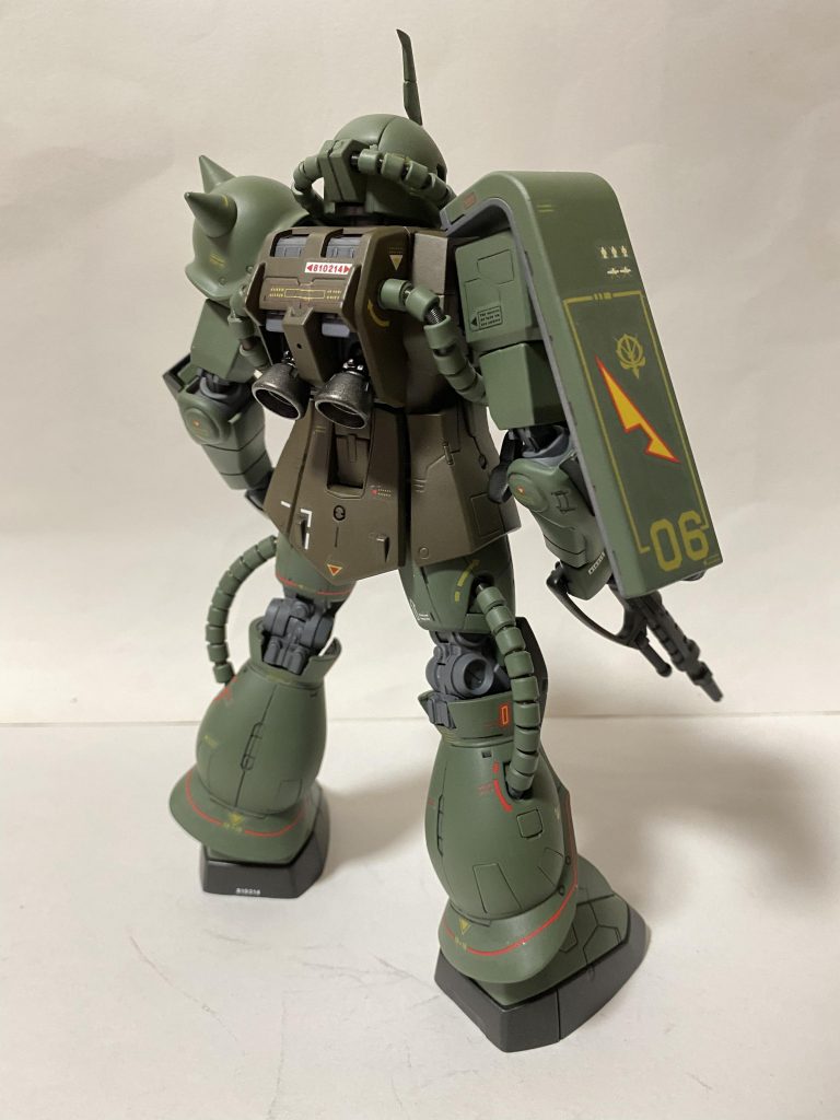 MG ザクII Ver.1.0 リアルタイプカラー–3枚目/制作者：シオカラ