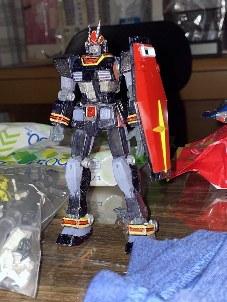 RX78s-r2   ビルドBLACK–4枚目/制作者:ガンプラ初級者