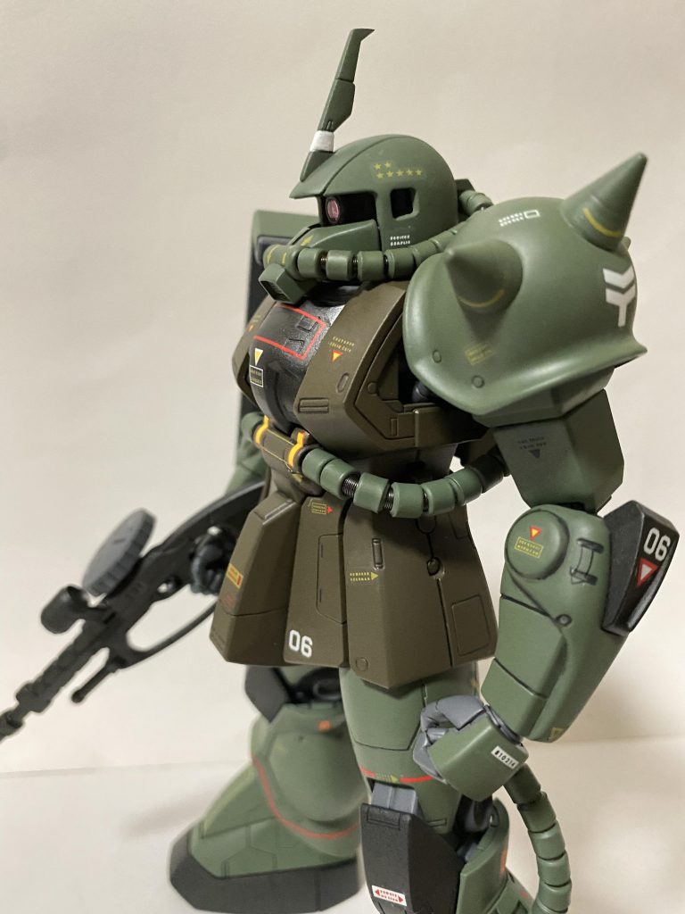 MG ザクII Ver.1.0 リアルタイプカラー–4枚目/制作者：シオカラ