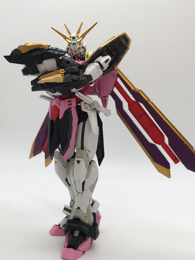 普通に腕組みポーズでもカッコいいですね以上、サクラバクシンオー専用ゴッドガンダムでしたこれからもこういった作品を作っていこうと思いますので、何か要望があったらコメントよろしくお願いしますTwitterにも投稿していますのでよろしくお願いしますhttps://twitter.com/vroboros_/status/1566290393540730883?s=21&t=WCfDNscySoSaj2_QEsbNuQ