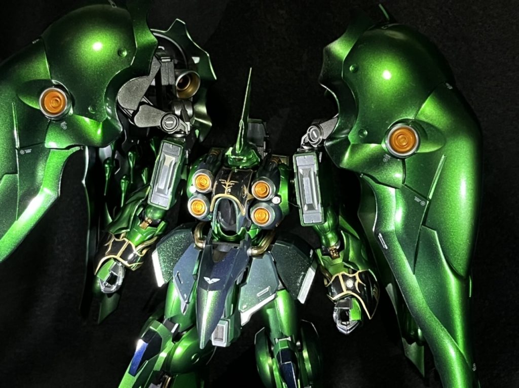 エングレービングをゴールドにしたらかなり派手になりました