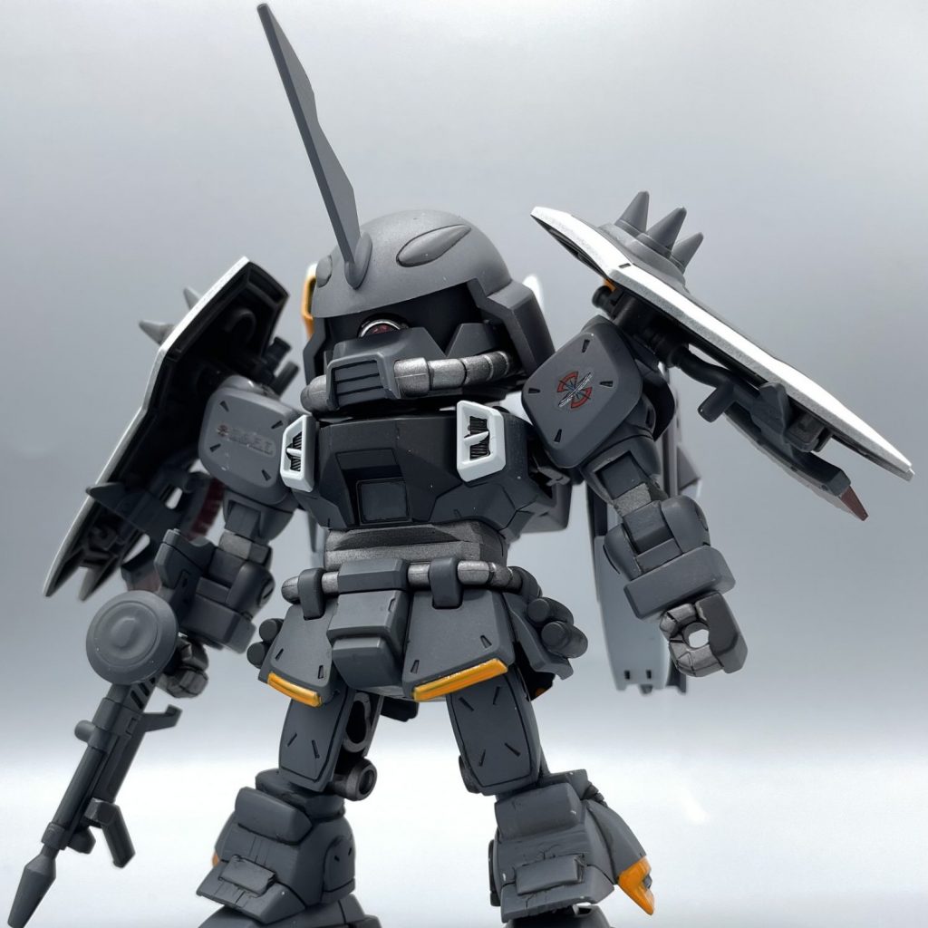 SDガンプラ完成品　ブレイズザクファントム ブレイズザクファントム (レイ・ザ・バレル専用機) (SD