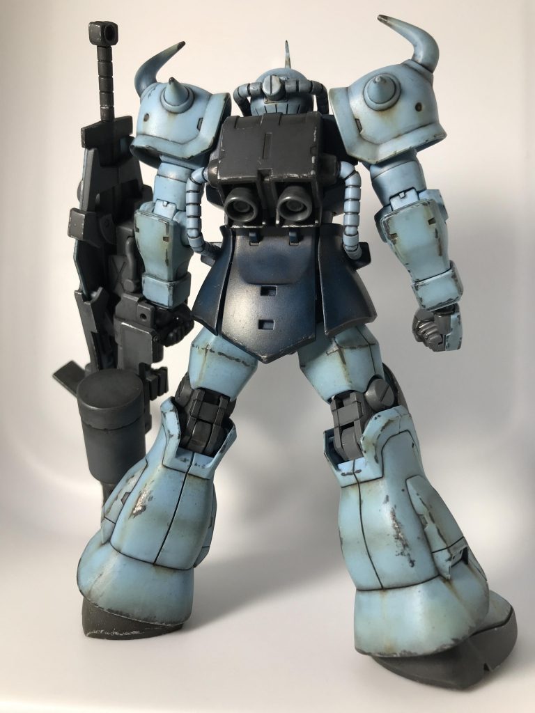 グフカスタム（成形色仕上げ）–5枚目/制作者：モリノークマサーン