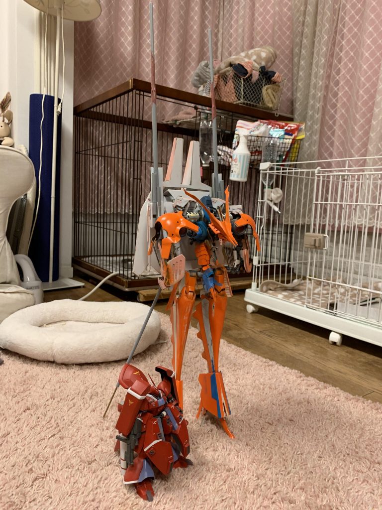 「ズ・ドⅡ(改)〜ズ・ドⅢ」の改修計画の時に製作案が復活、やる気がある時に一気に形にした。