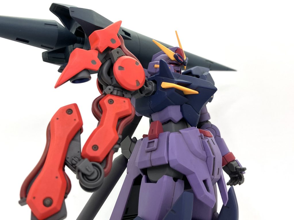 HG ガンダムゼルトザーム（フェイスオープン）–2枚目/制作者：@haruka_555