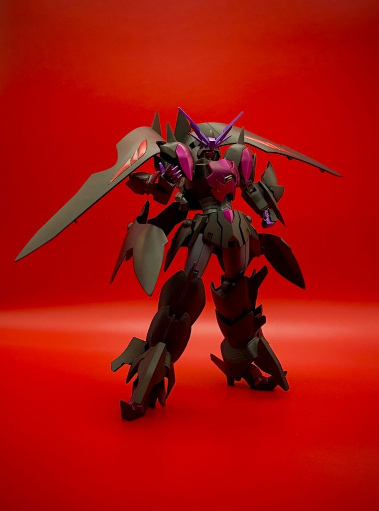 何か武器も作ろうかと思って鎌などの案もあったんですが、この子に関しては本体のシルエットが武器に引っ張られるのが嫌だと感じたので、あえて何も持たせないようにしました😌