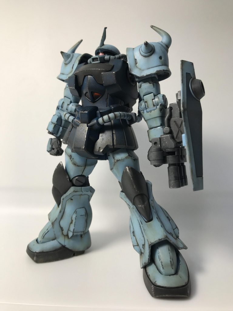 グフカスタム（成形色仕上げ）–2枚目/制作者：モリノークマサーン