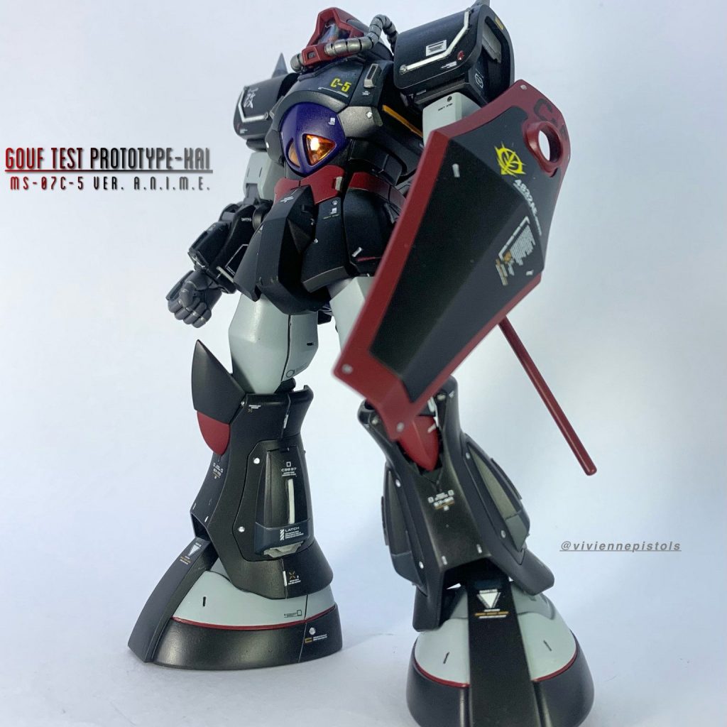 mg 1/100 MS-07C-5 グフ試作実験機　ガンプラ　完成品 mg 1/100 MS-07C-5 グフ試作実験機 ガンプラ 完成品 - メルカリ