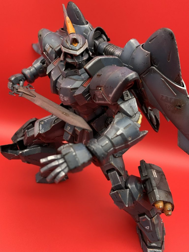 当時はウェザリングを色々試していた時期なのでこんな感じになりました