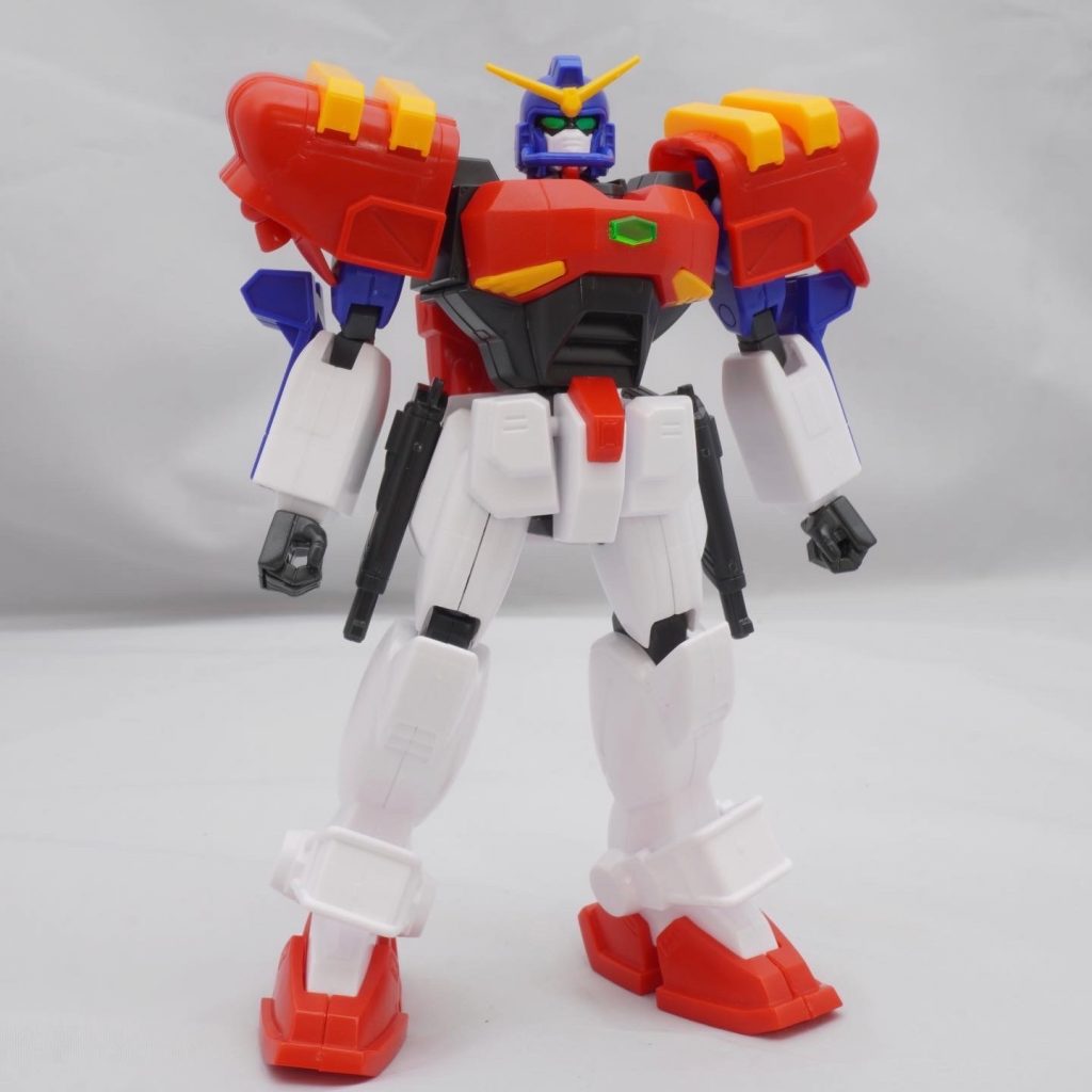 ミキシング前の姿…当時はこれでもカッコいいと思ったのにな。ちなみに初めて買ってもらったBB戦士以外のガンプラが1/144のマックスターでした。