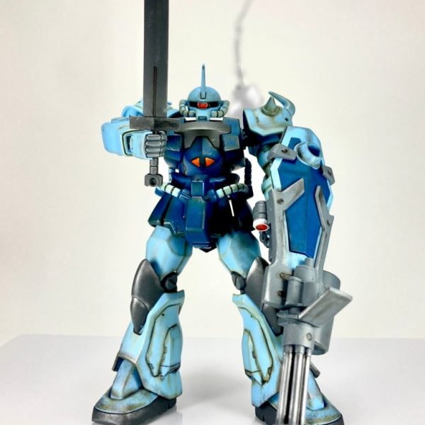 グフカスタム、お気楽汚し