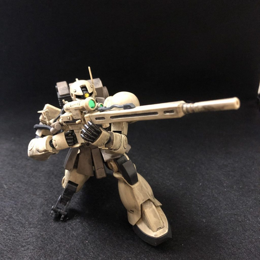 ウェザリング仕上げになります。