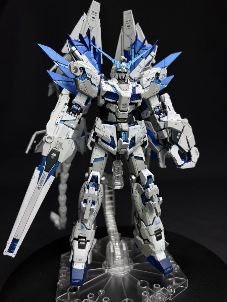 RG ユニコーンガンダム・ペルフェクティビリティ–2枚目/制作者：ぼうのガンプラCh.