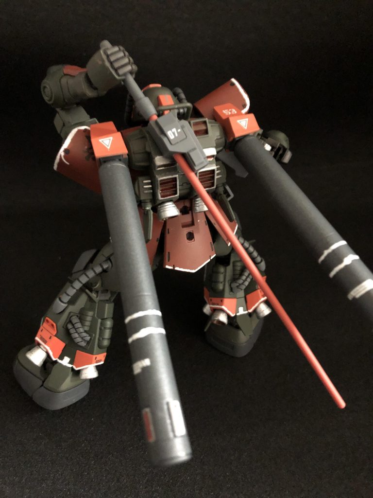 バックショットも、プロペラントタンクはシナンジュのやつです