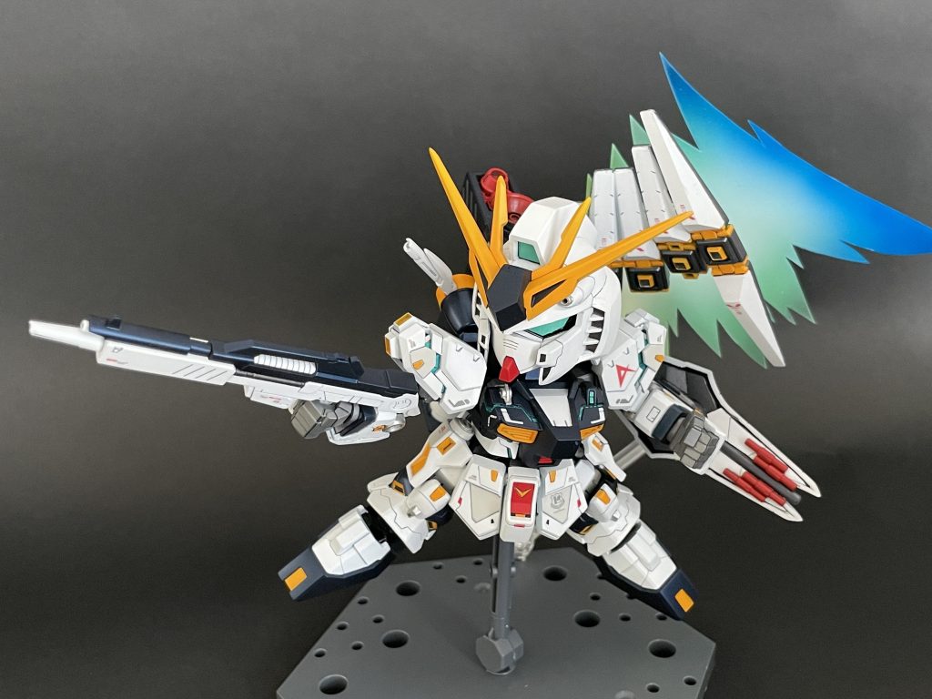 ライフルを構え。