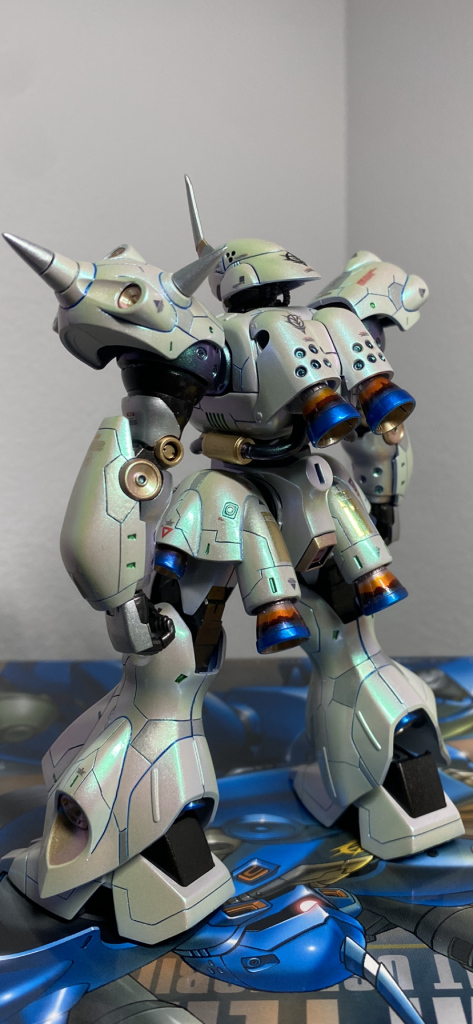 バーニアはチタン焼きにしてみたのですが、難しいですね。