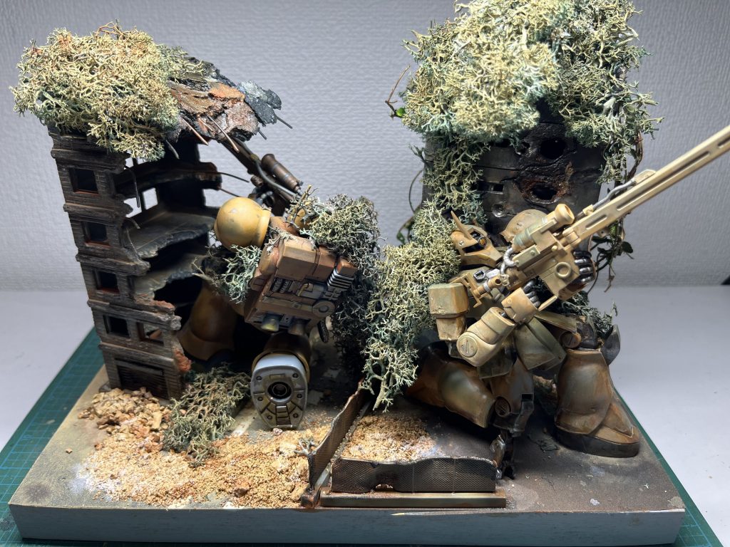 ジオラマ2 ザクIスナイパー–4枚目/制作者：inunogohan