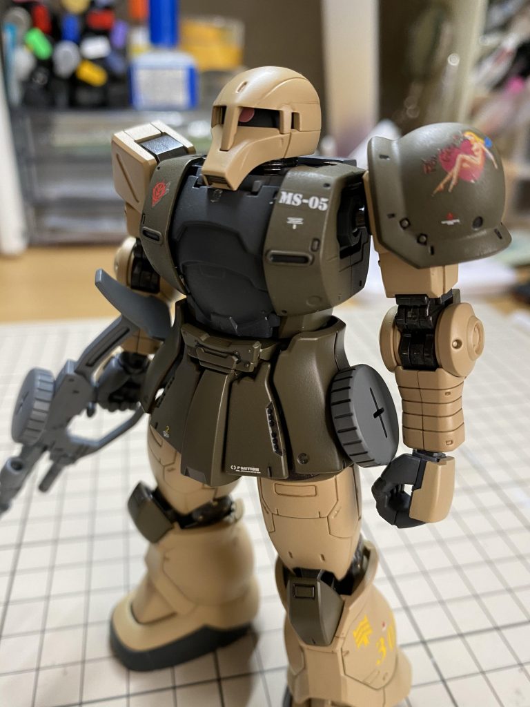 1/144 ザクI(オリジン版)–5枚目/制作者：ますす