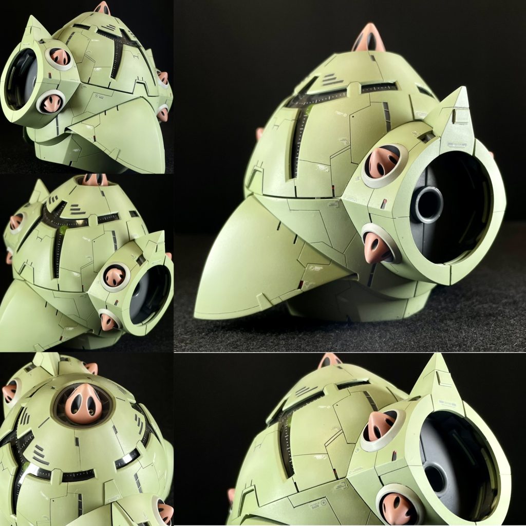 ゾックのかっこよさが全てが詰まる部位。力もはいります^ ^