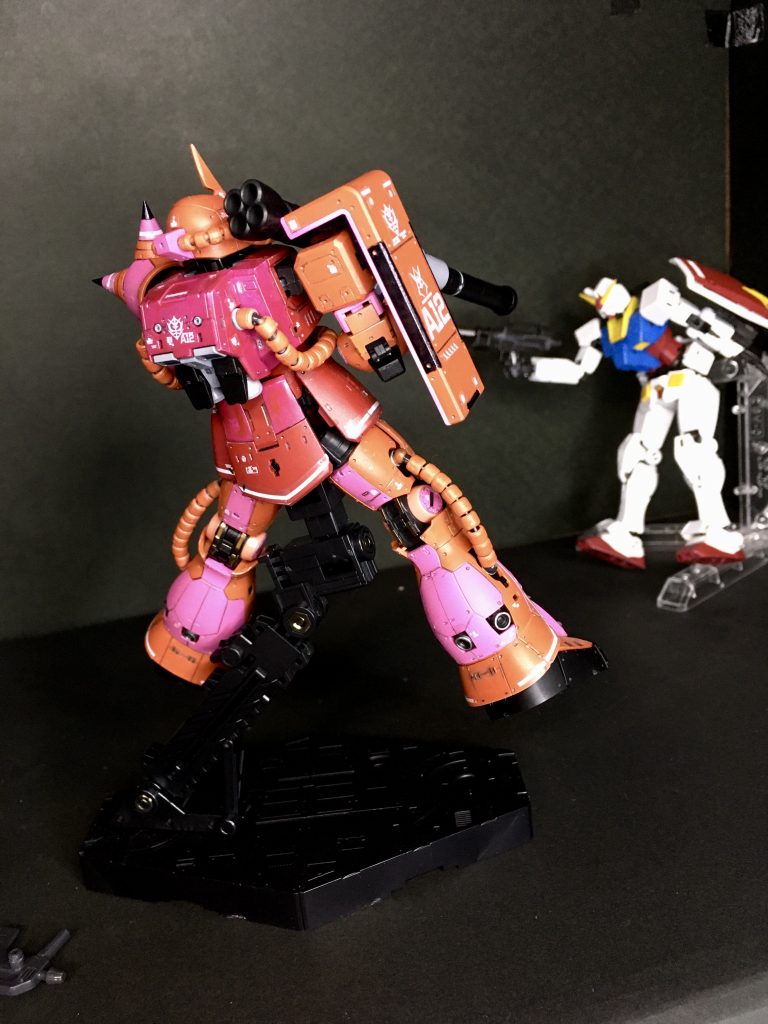 後ろも塗り分けOKです〜。