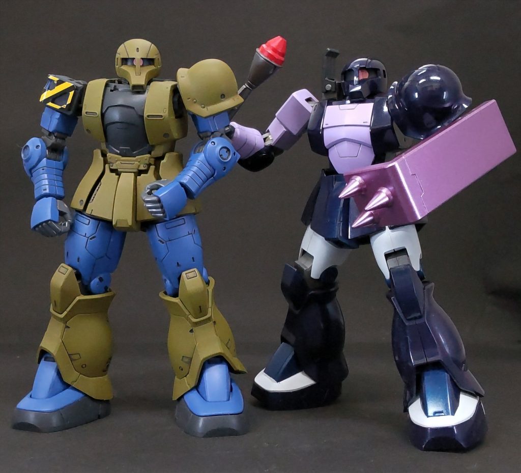 前回アップしたザクⅠと📸今回もご覧頂きありがとうございました😊『いいね』下さる方々に感謝🙏