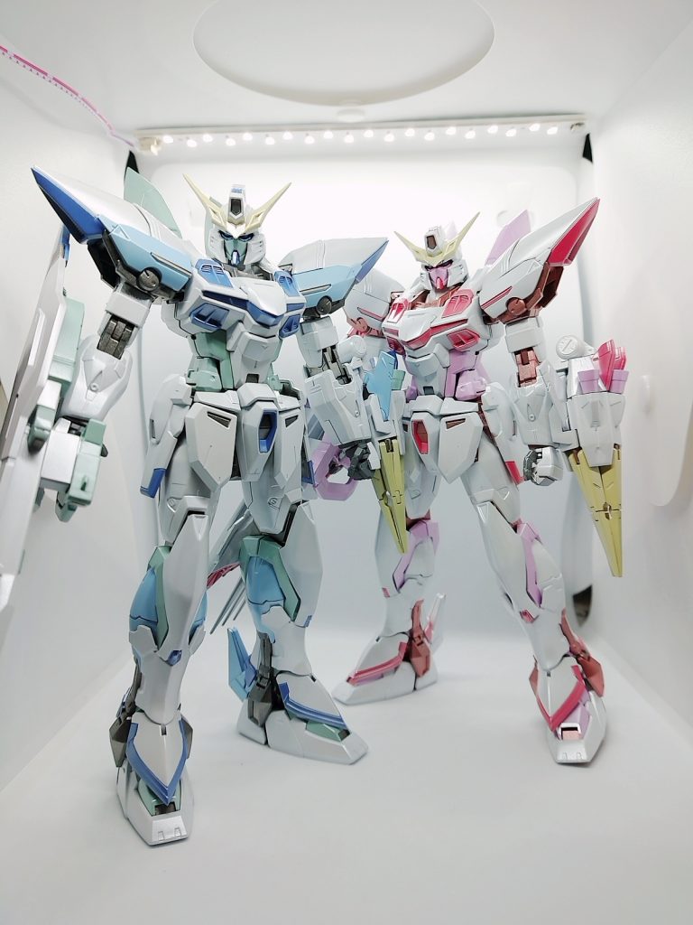 以前作った春仕様のFrühling Blitzと一緒に撮影。